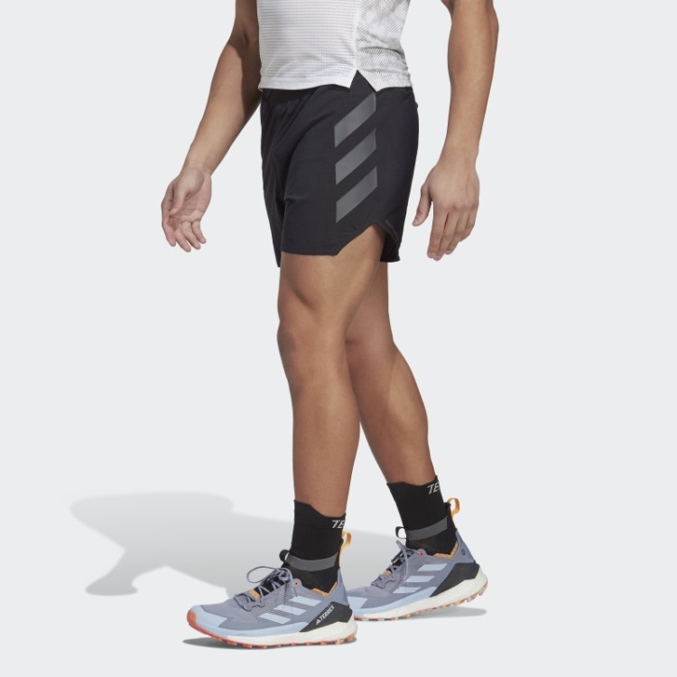 Bermuda De Corrida Terrex Agravic Pro Trail Preta Adidas