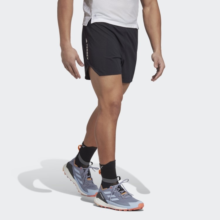 Bermuda De Corrida Terrex Agravic Pro Trail Preta Adidas