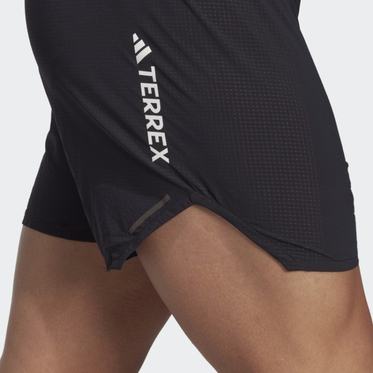 Bermuda De Corrida Terrex Agravic Pro Trail Preta Adidas