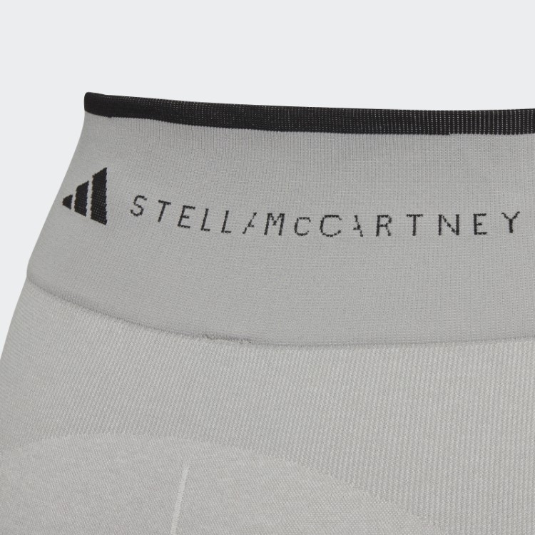 Mgh Cinza Sólido Adidas By Stella Mccartney Truestrength Yoga 7/8 Justo