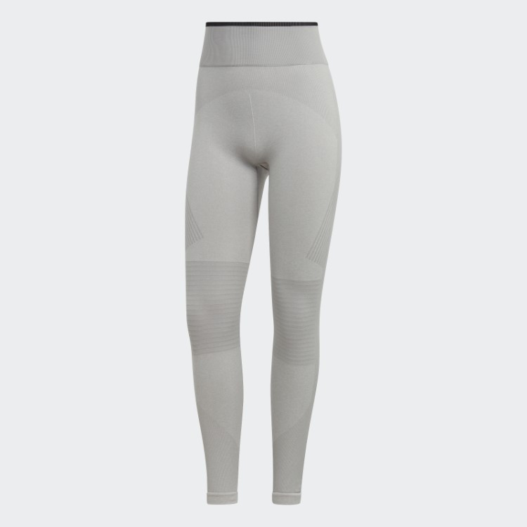 Mgh Cinza Sólido Adidas By Stella Mccartney Truestrength Yoga 7/8 Moda Justa