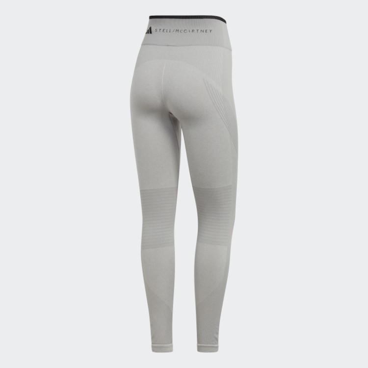 Mgh Cinza Sólido Adidas By Stella Mccartney Truestrength Yoga 7/8 Moda Justa