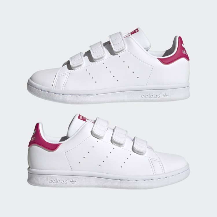 Sapatos Adidas Stan Smith Rosa Ousado Elegante