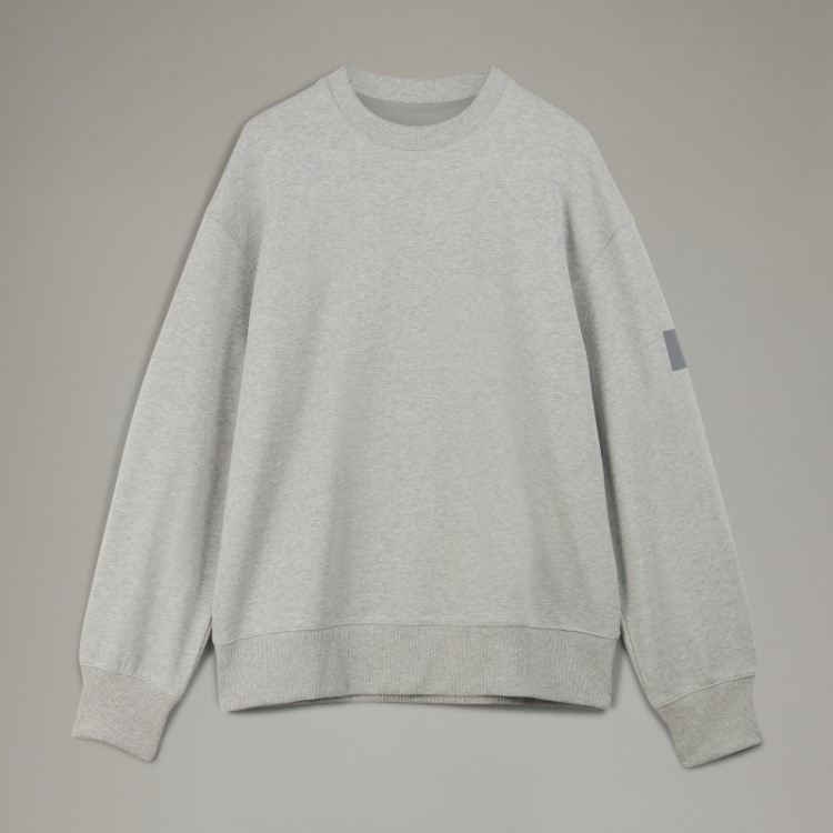 Suéter Y-3 De Algodão Orgânico Felpudo Adidas