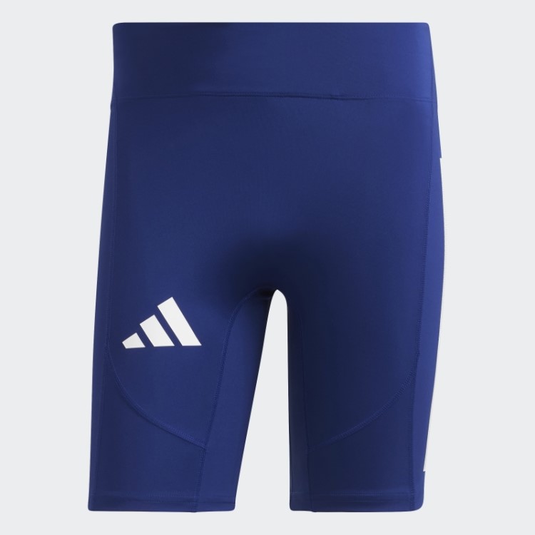 Leggings De Corrida Curtas Adidas Promo Azul Vitória Adizero