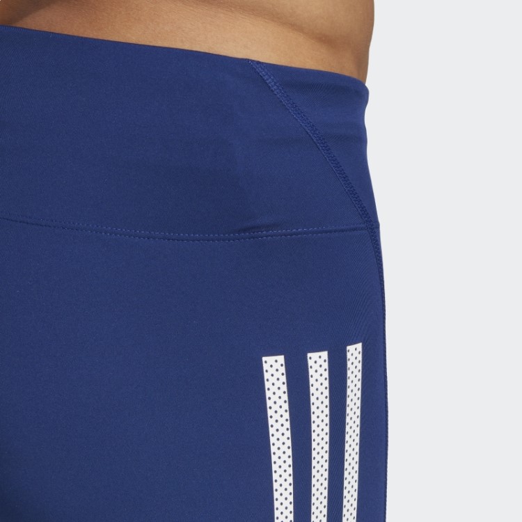 Leggings De Corrida Curtas Adidas Promo Azul Vitória Adizero