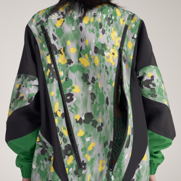 Adidas By Stella Mccartney Top Em Tecido Estampado Hot Onix