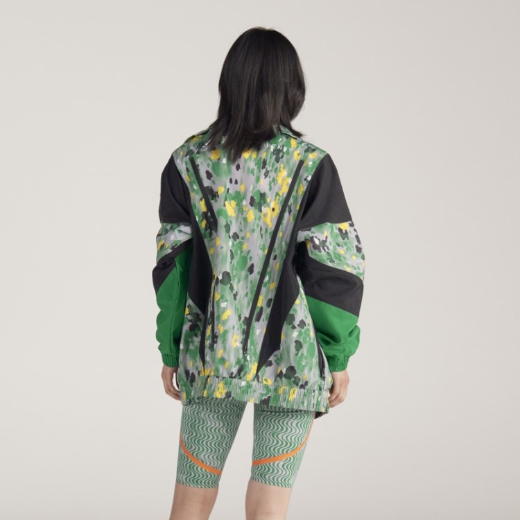 Adidas By Stella Mccartney Top Em Tecido Estampado Hot Onix