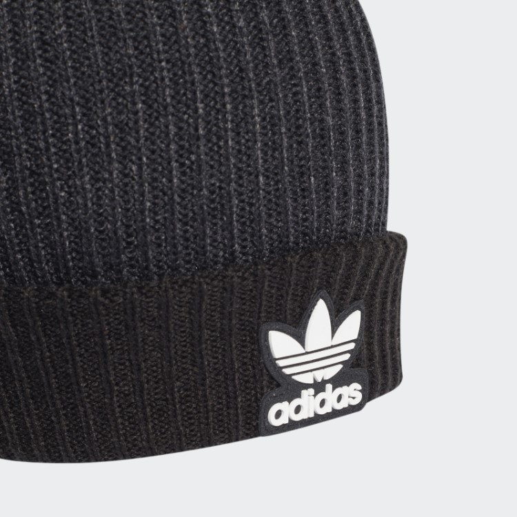 Gorro Adidas Adicolor Collegiate Pom Preto