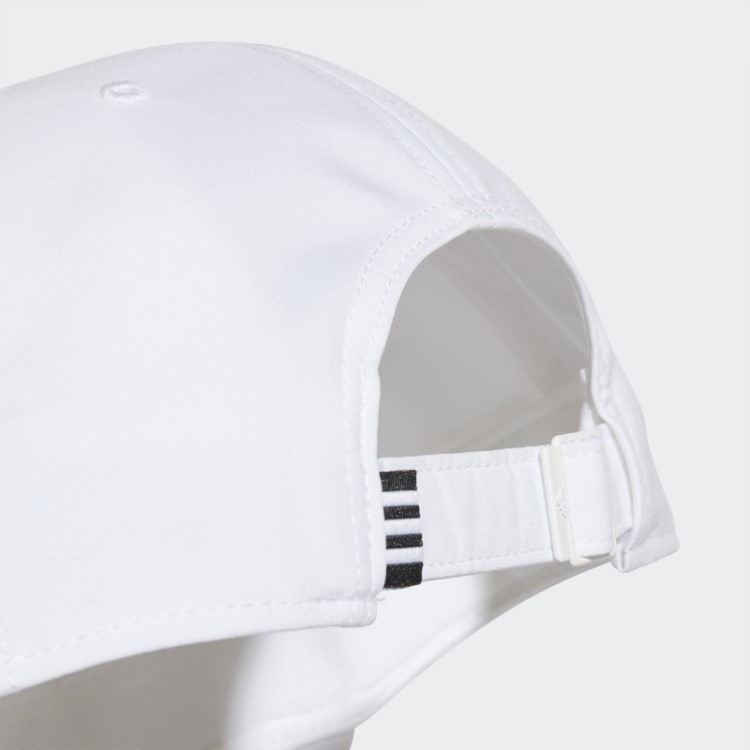 Boné De Beisebol Com Emblema De Metal Leve Branco Adidas