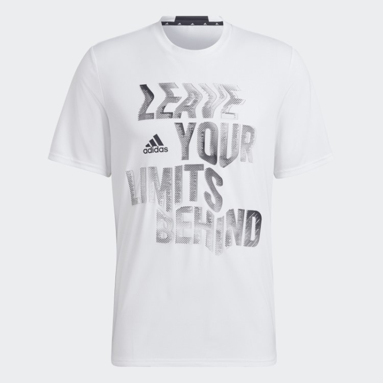 Projetada Para O Movimento Camiseta De Treinamento Com Slogan Aeroready Hiit Adidas Branca