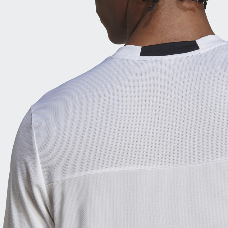 Projetada Para O Movimento Camiseta De Treinamento Com Slogan Aeroready Hiit Adidas Branca
