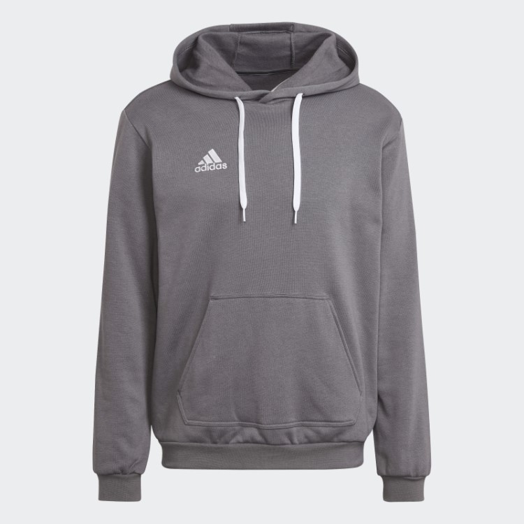 Entrada 22 Moletom Com Capuz Adidas Cinza