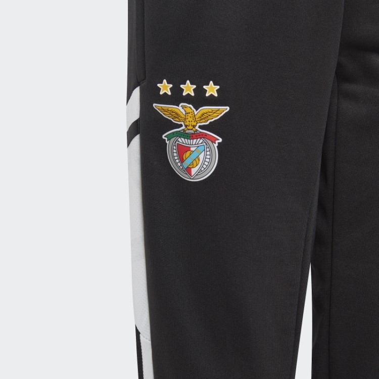 Elegante Calça De Treino Benfica Condivo Adidas Preta