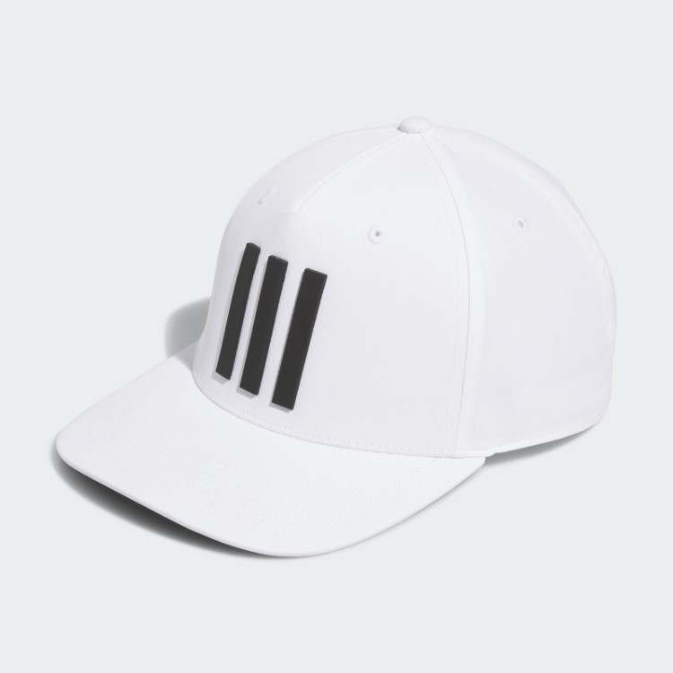 Chapéu Tour Branco Com As Três Listras Adidas
