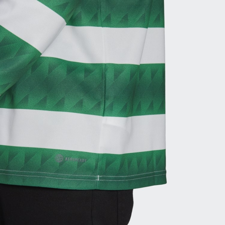 Camisa Casa Branca Do Celtic Fc 22/23 Manga Longa Adidas