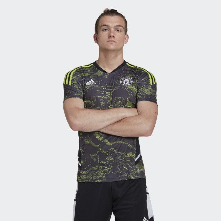 Camisa De Treino Slime Adidas Manchester United Condivo 22