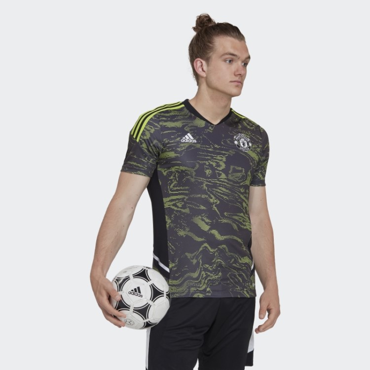 Camisa De Treino Slime Adidas Manchester United Condivo 22