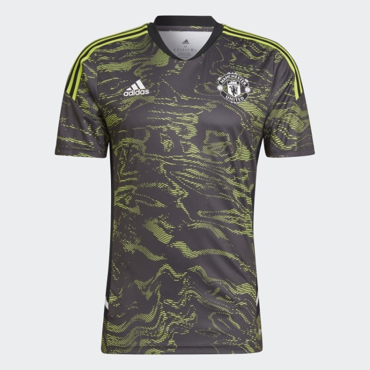 Camisa De Treino Slime Adidas Manchester United Condivo 22