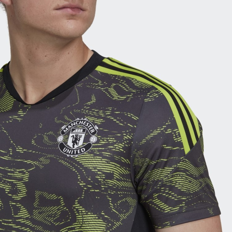 Camisa De Treino Slime Adidas Manchester United Condivo 22