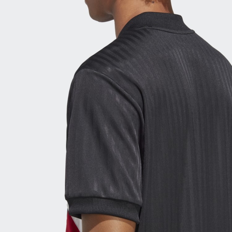 Camisa Preta Adidas Manchester United Icon