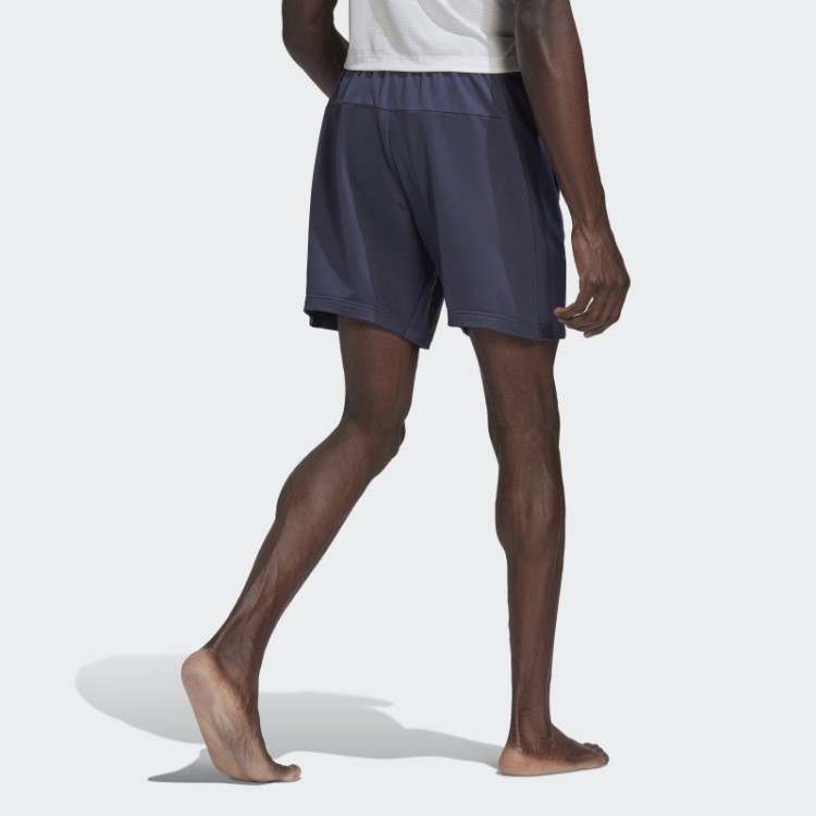 Calções De Treino De Ioga Adidas Navy Mel