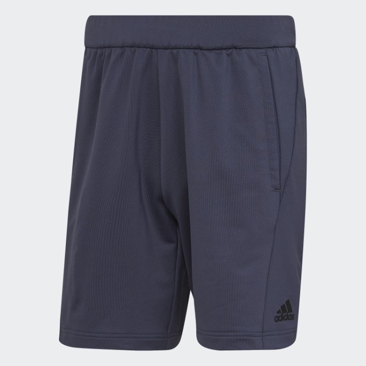Calções De Treino De Ioga Adidas Navy Mel