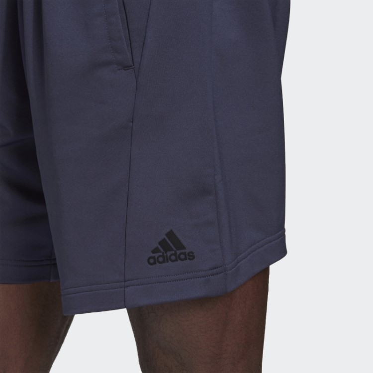 Calções De Treino De Ioga Adidas Navy Mel