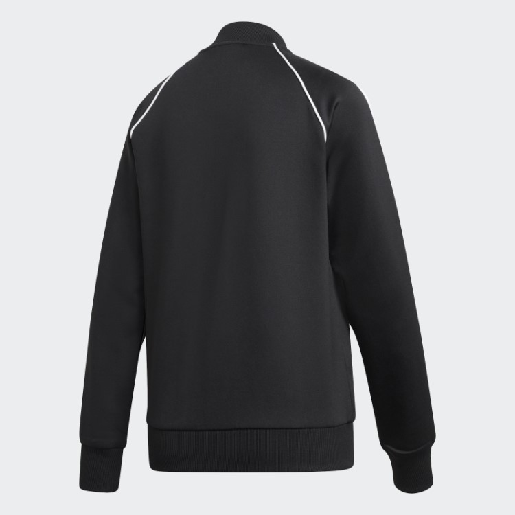 Jaqueta Preta Adidas Primeblue Sst