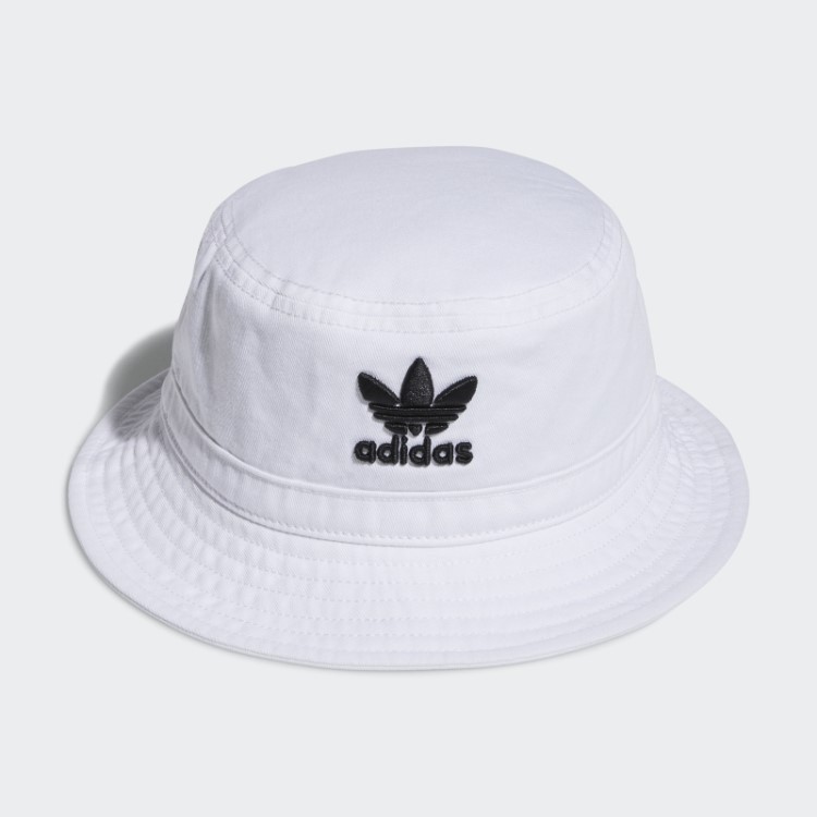 Chapéu Balde Lavado Branco Adidas