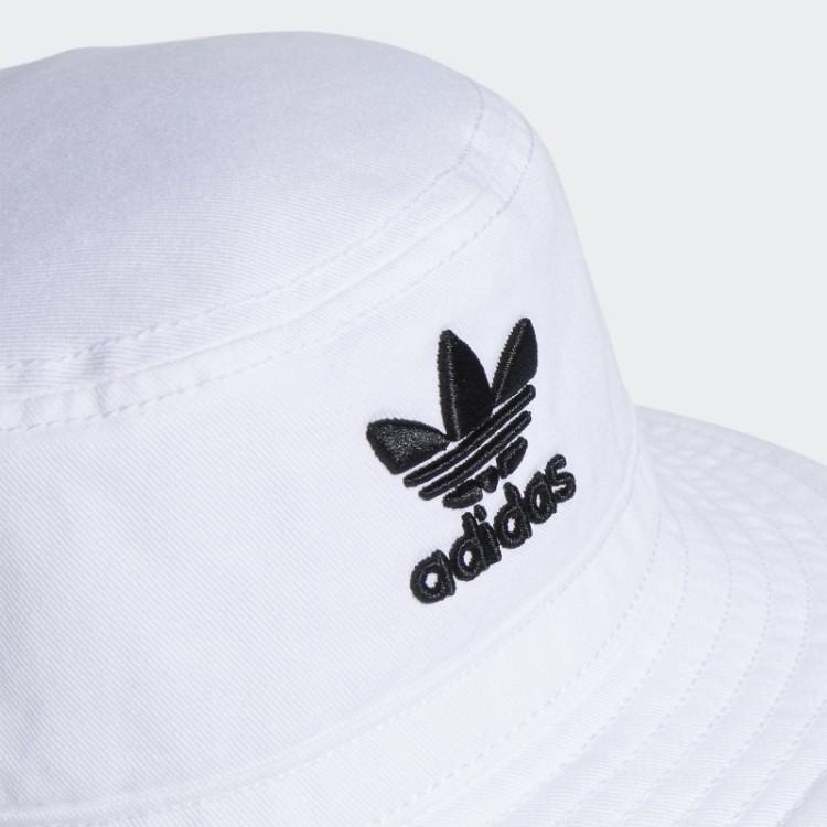 Chapéu Balde Lavado Branco Adidas