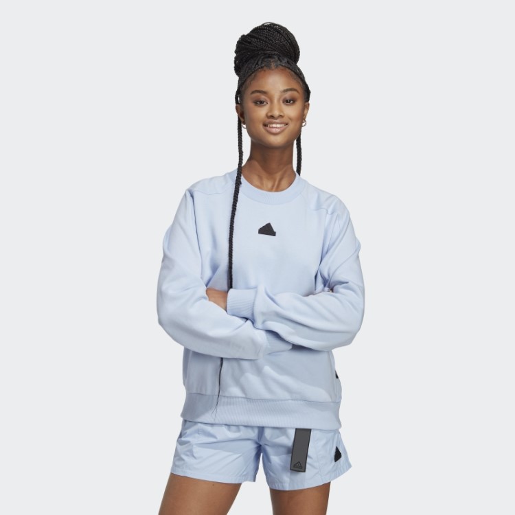 Adidas City Escape Moletom Solto Da Equipe Amanhecer Azul