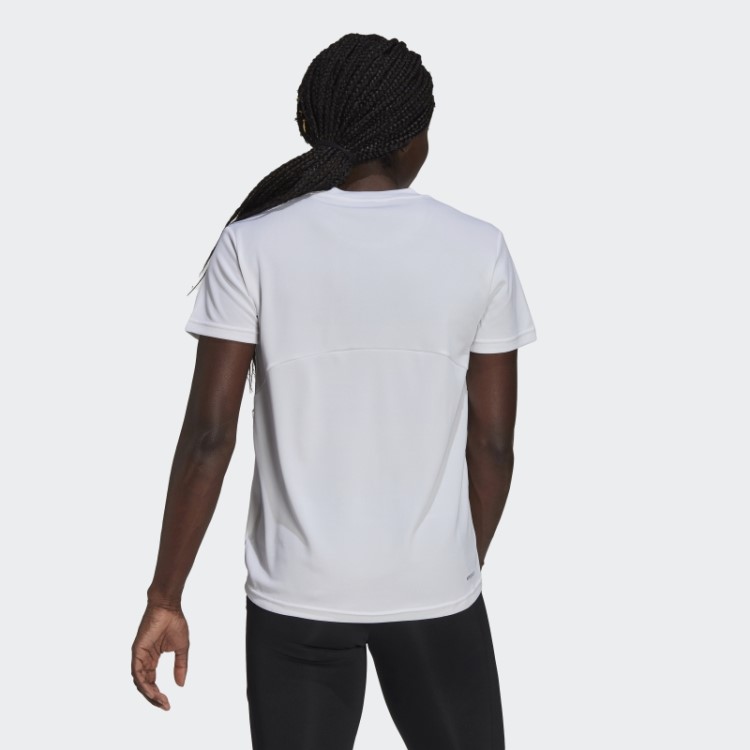 Aeroready Projetado Para Mover Camiseta Esportiva Adidas Branco