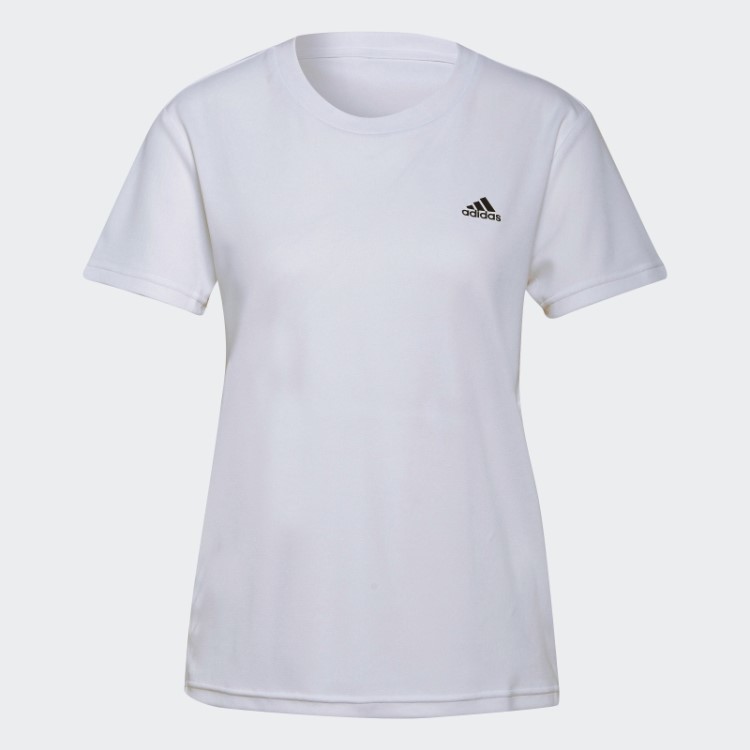 Aeroready Projetado Para Mover Camiseta Esportiva Adidas Branco