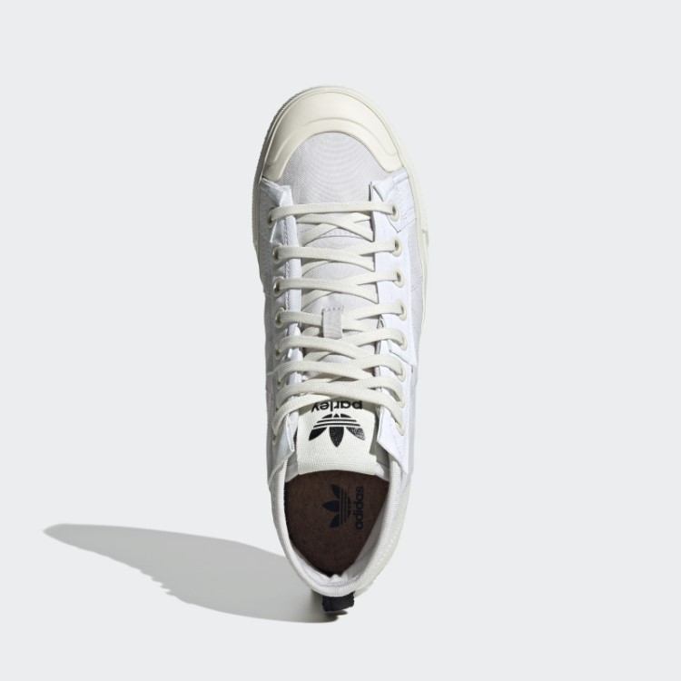 Tênis Adidas Branco Nizza Hi Parley