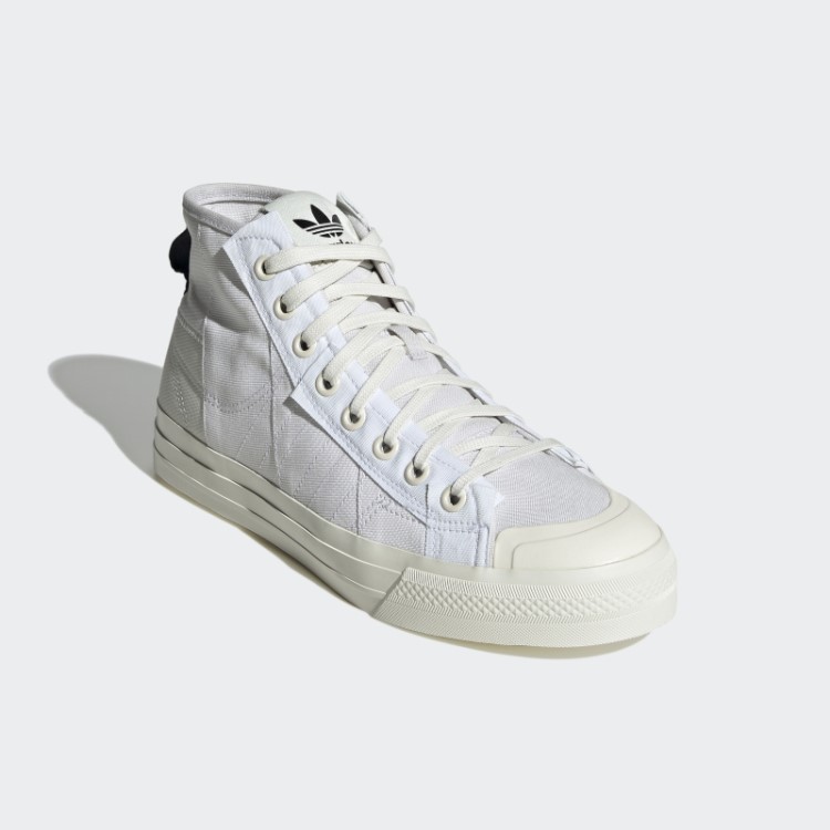 Tênis Adidas Branco Nizza Hi Parley