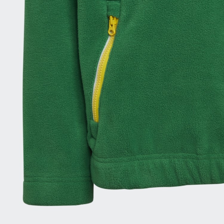Top Verde Adidas X Classic Lego Polar De Inverno Com Capuz Quente