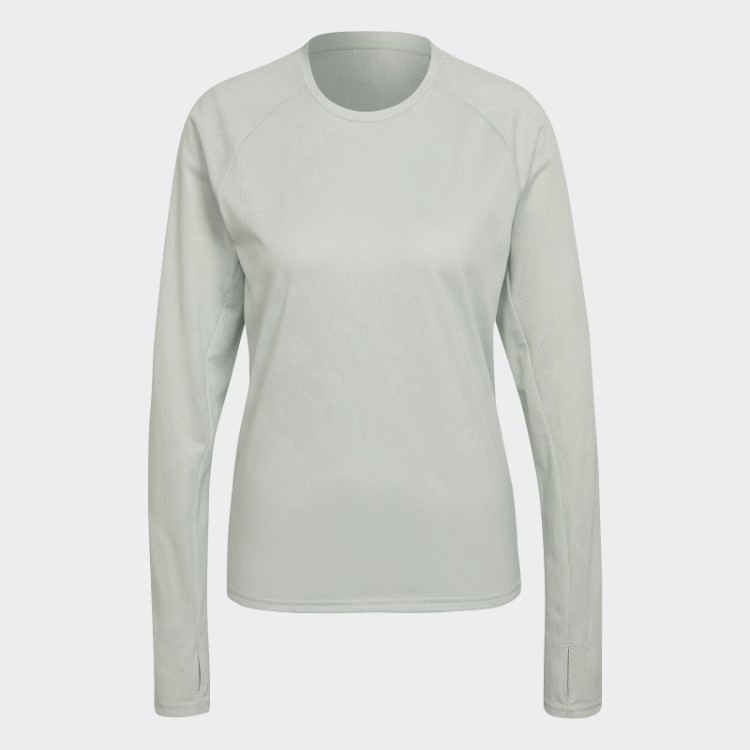Feito Para Ser Refeito Camiseta Manga Longa Verde Adidas