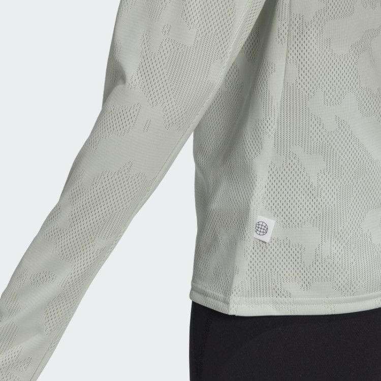Feito Para Ser Refeito Camiseta Manga Longa Verde Adidas