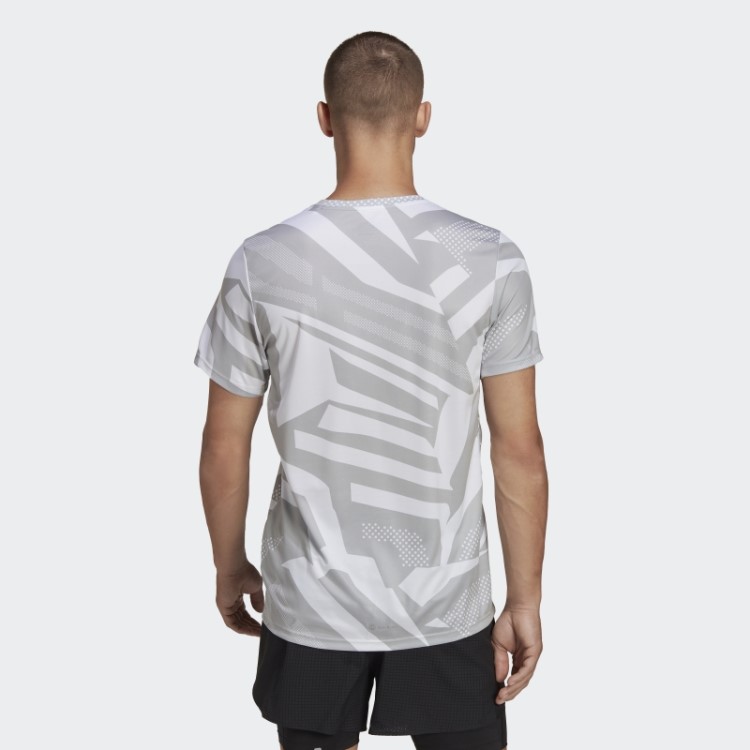 Própria The Run Season Tee Cinza Adidas