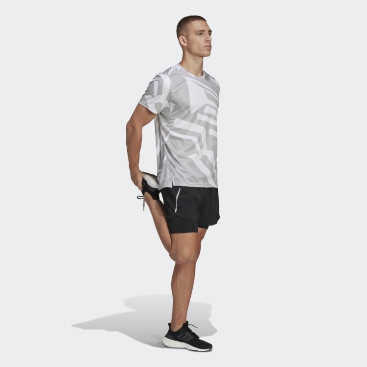Própria The Run Season Tee Cinza Adidas
