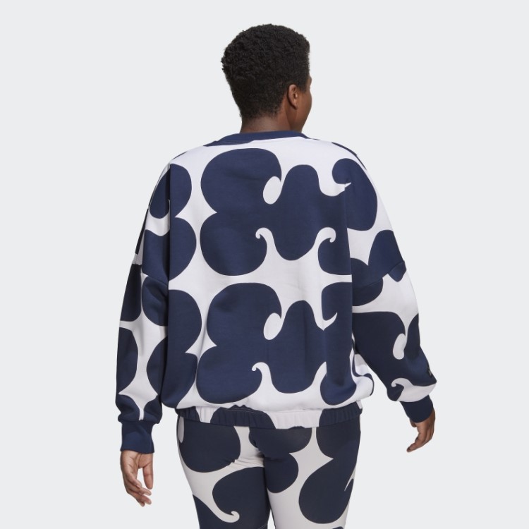 Moletom Marimekko (tamanho Grande) Adidas Tom Roxo