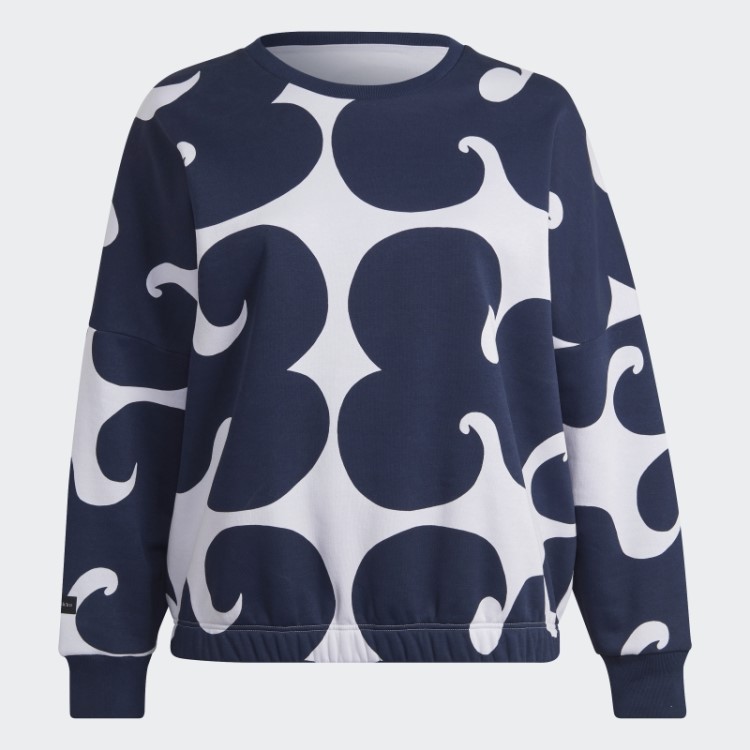 Moletom Marimekko (tamanho Grande) Adidas Tom Roxo