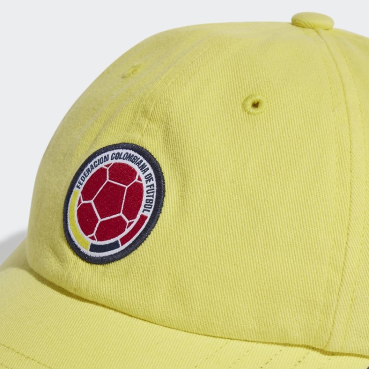 Boné Adidas Colombia Home Dad Amarelo