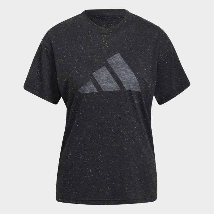 Adidas Future Icons Winners 3.0 Tee Black Melange Fashion