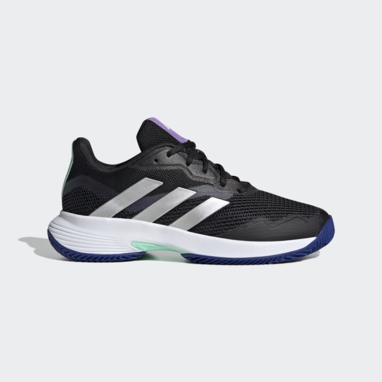 Tênis Adidas Black Courtjam Control Clay
