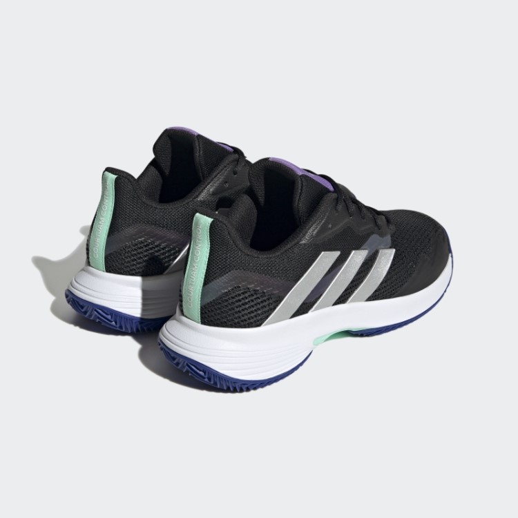 Tênis Adidas Black Courtjam Control Clay