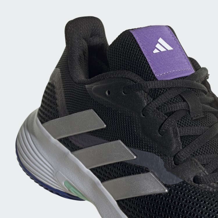 Tênis Adidas Black Courtjam Control Clay