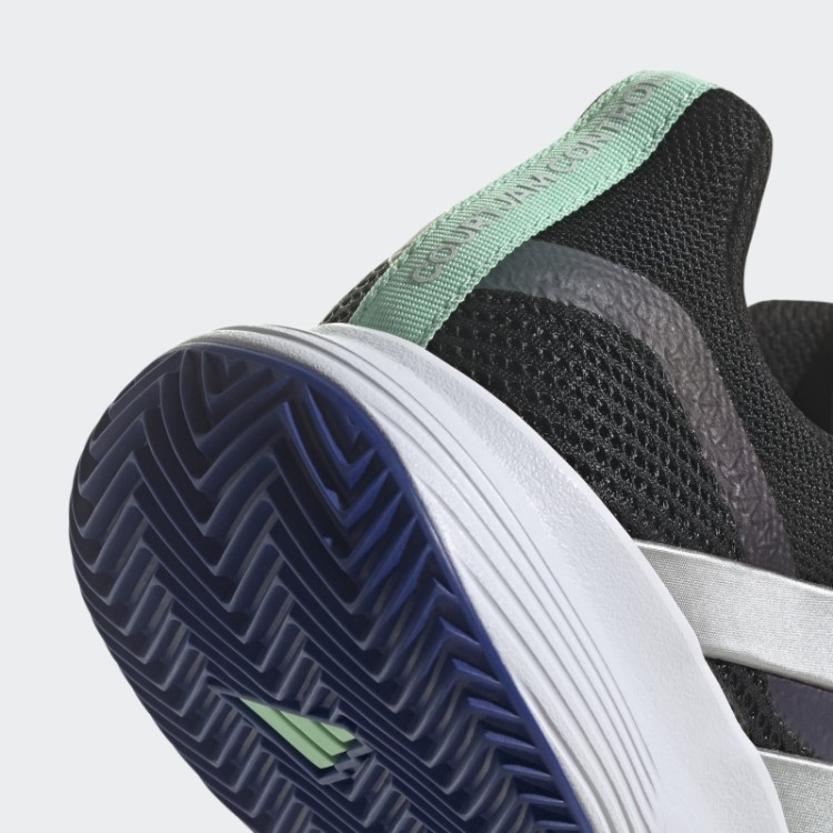 Tênis Adidas Black Courtjam Control Clay