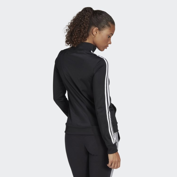 Jaqueta De Tricô Preta Adidas Essentials